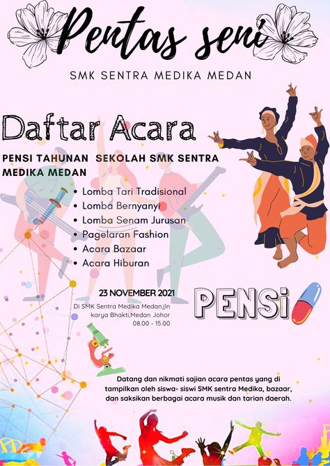 Pentas Seni, Foto Aesthetic, Apa Aja, Poster Design, Entertainment, Canvas, Design, Art