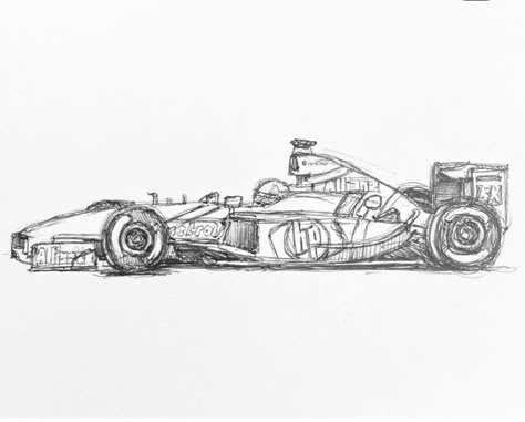 F1 Cars Sketch, F1 Race Car Drawing, Drawing F1 Car, Ferrari Drawing F1, Formula One Car Drawing, F1 Cars Drawing, Formula 1 Car Sketch, F1 Car Drawing Sketch, Nascar Drawing