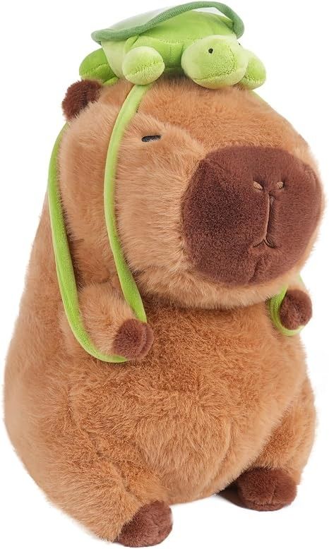 Amazon.com: EASELR WeightedPlush Cute Capybara Plush, 12inch Capybara Stuffed Animal Soft Capybara Plushies Toy Capybara Doll Pillow Birthday for Kids (with bag) : Toys & Games Capybara Plushie, Capybara Pet, Turtle Backpack, Capybara Plush, Diy Plush Dolls, Cheap Pillows, Cute Capybara, Doll Pillow, Kids Gift Guide