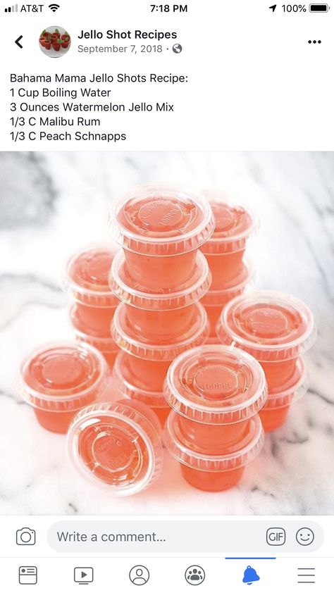 Fun Alcoholic Drinks For A Party, Fun Alcoholic Drinks, Bday Drinks, Drunken Desserts, Watermelon Jello, Dessert Shots, Jello Shot, Party Drinks Alcohol, Jello Shot Recipes