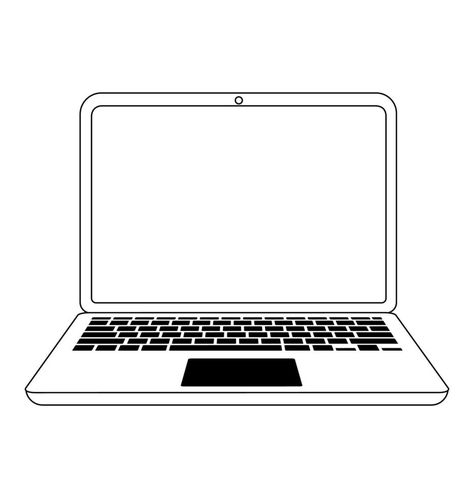 Laptop icon vector. computer illustration sign. PC symbol or logo. Computer Illustration Art, Computer Vector Illustration, Laptop Drawing Aesthetic, Computer Related Drawings, Computer Icon Design, Laptop Illustration Art, Computer Illustration Design, Computers Aesthetic, Laptop Sketch