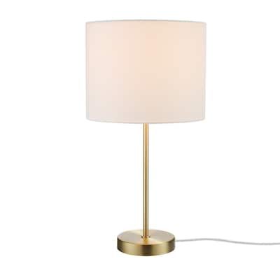 Red And White Lamp, White Lamp Aesthetic, White And Gold Lamps, Bedside Table Lighting, Bedside Table Light, Gold And White Lamp, Cute Bedside Lamp, White And Gold Lamp, Bedstand Lamp