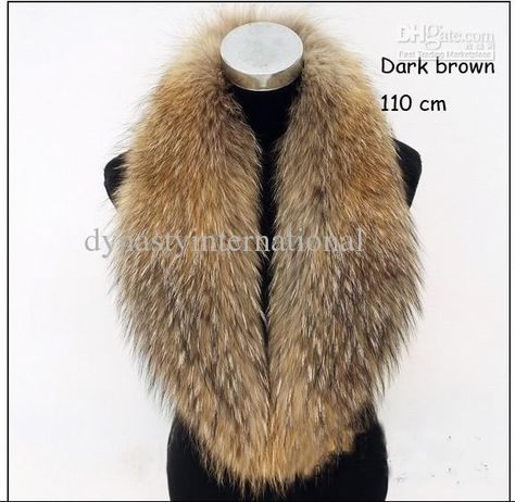 Cheap Fur - Best Women S Fur Scarf 100 Real Raccoon Fur Online with $40.47/Piece | DHgate Faux Fur Wedding, Winter Scarf Fashion, Fox Scarf, Fox Fur Scarf, Scarf Women Winter, Collar Scarf, Faux Fur Wrap, Plush Coat, Fur Shawl