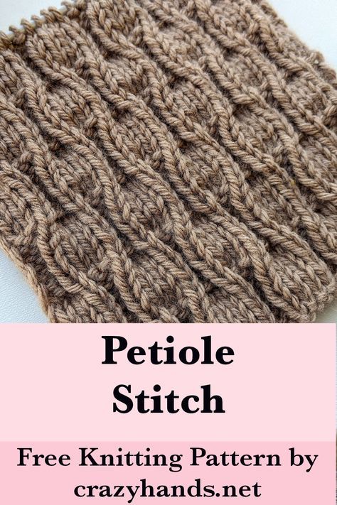 Interesting Knitting Stitches, How To Write A Knitting Pattern, Cable Knit Stitches, Easy Cable Knit Pattern Free, Reversible Knitting Stitches, Textured Knit Stitches, Knit Scarf Patterns Free, Knit Purl Patterns, Knitting Stitches Patterns