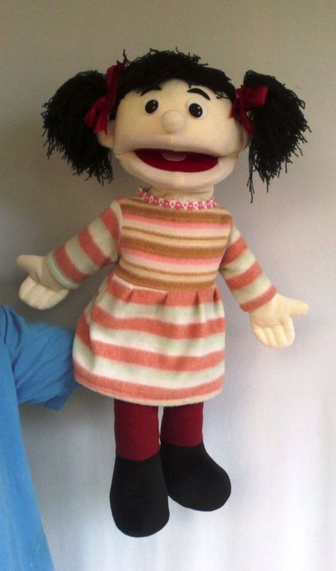 Girl puppet: Handmade Puppets, Girl Puppets, Ventriloquist Puppets, Professional Puppets, Handmade Puppet, Custom Puppets, Felt Puppets, Puppets For Kids, Puppets Diy