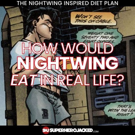 Nightwing Diet Plan (1) Nightwing Workout, Celebrity Diets, Nutrition Course, Maintain Weight, Calisthenics Workout, Celebrity Workout, Superhero Characters, Free Workouts, Calisthenics