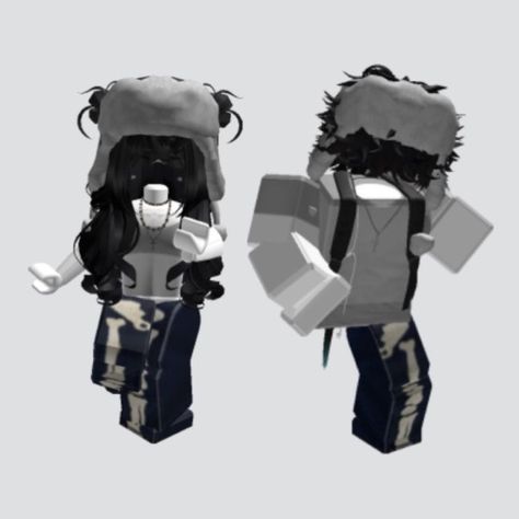 Roblox Matching, Aesthetic Outfits Y2k, Rblx Avatar, Matching Fits, Roblox Emo Outfits, Hair Codes, Matching Outfits Best Friend, Emo Roblox Avatar, Couple Fits