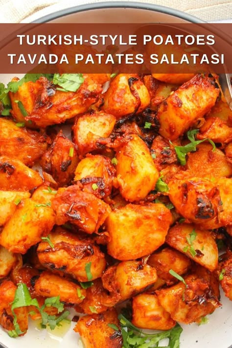 Meze Recipes, Healthy Potato Salad, Potato Oven, Turkish Recipes Desserts, Potato Salad Recipes, Sweet Potato Oven, Potatoes Salad, Best Potato Recipes, Potato Salad Recipe Easy