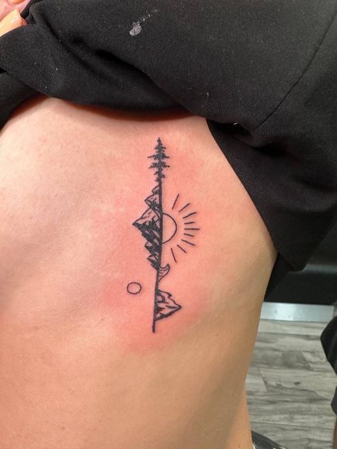 Vancouver Island Tattoo Ideas, Washington Tattoo Pacific Northwest, Oregon Coast Tattoo Ideas, West Coast Tattoo Ideas, Florida Tattoo For Women, Florida Inspired Tattoo, Nevada Tattoo, Ikigai Tattoo, Pacific Northwest Tattoo