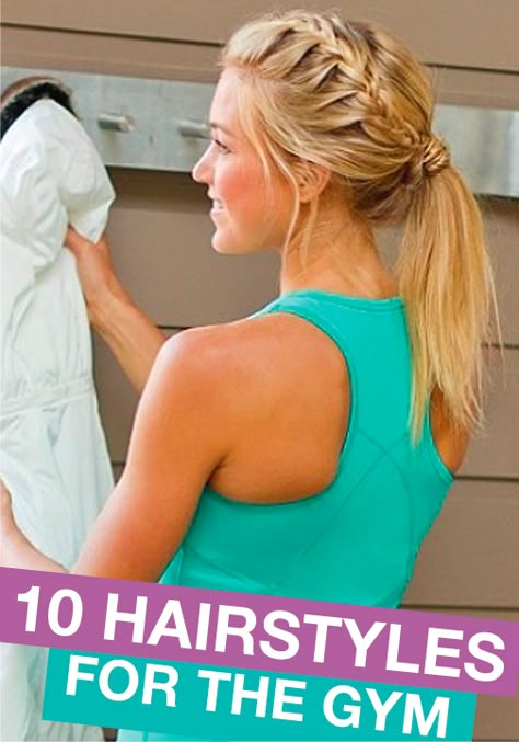 Check out these hairstyles so you can still look perfect even while you’re at the gym! Hairstyles For The Gym, Gym Hairstyles, Workout Hairstyles, Chic Hairstyles, Volleyball Hairstyles, Hair Envy, Hair Dos, Gorgeous Hair, Hair Day