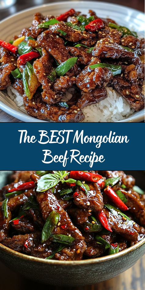 This Mongolian Beef is a restaurant-quality dish made at home! Tender slices of beef are coated in a savory-sweet garlic and ginger sauce, then stir-fried to perfection. It’s quick, easy, and perfect for serving over rice or noodles. Mongolian Beef Recipe, Beef Flank Steak, Beef Flank, Mongolian Beef Recipes, Garlic And Ginger, 30 Minute Dinners, Ginger Sauce, Cooking White Rice, Mongolian Beef