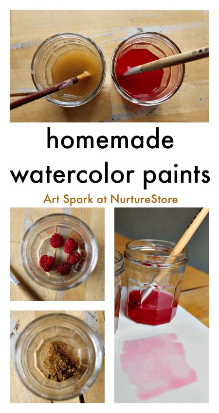 Homemade Watercolor Paint, Tinta Natural, Homemade Watercolors, Paint Recipe, Homemade Paint, Homeschool Art, Watercolor Paints, Diy Watercolor, How To Make Paint