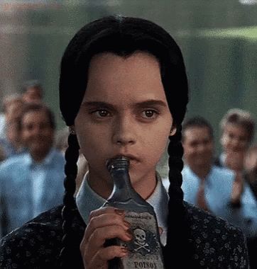 Poison Wenesday GIF - Poison Wenesday Addams - Discover & Share GIFs Family Snap, Personal Mood Board, Addams Family Musical, Girl With The Pearl Earring, Addams Family Values, Halloween Humor, I Hate Everything, Gentleman Jack, Funny Memes About Girls