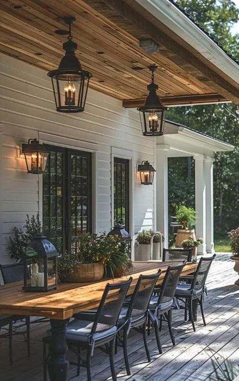 Farmhouse Patio Ideas, Texas Backyard, Farmhouse Backyard, Farmhouse Patio, Texas House, Rustic Aesthetic, Outdoor Entertaining Area, Design Boards, Porch Design