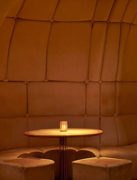 Bar Lighting Design, Custom Banquette Seating, Bar Images, Listening Bar, Hotel Restaurant Design, Earth Tone Palette, Boom Boom Room, Booth Seating, Lighting Concepts