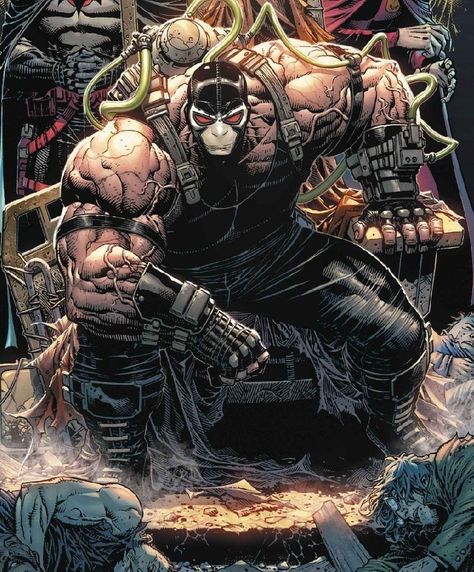 Bane Artwork, Bane Dc Comics, Bane Comic, Bane Dc, Bane Batman, Gotham Villains, Marvel Knights, Dc Art, Univers Dc