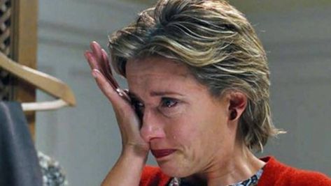 Crying is good for your health Love Actually Emma Thompson, Love Actually 2003, Bafta Award, Kenneth Branagh, Summer Movie, Magazine Interview, Hugh Grant, Emma Thompson, Helena Bonham Carter