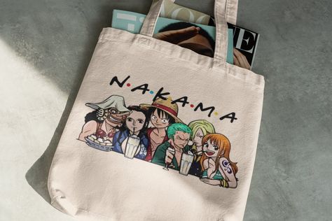 Japanese Tote Bag, Jujutsu, One Piece, Tote Bag, Anime