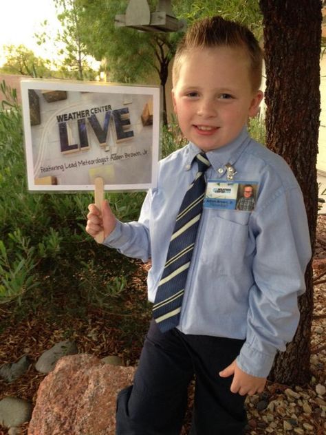 Meteorologist Costume, Adam Brown, Weather Center, Costume Ideas, Varsity Jacket, Halloween