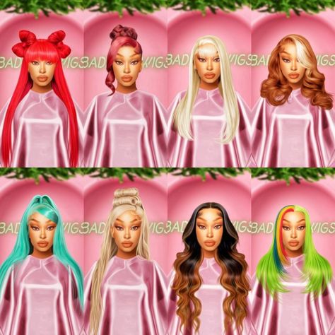 Cardi B Sims 4, Sims 4 Cc Lace Front Wig, Ice Spice Sims 4, Sims 4 Cc Wigs Patreon, Sims 4 Cc Ice Spice Hair, Sims 4 Wigs Cc, Ice And Spice, Egyptian Symbols, Glitter Hair