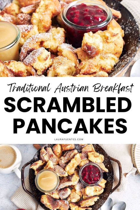 The Best scrambled pancakes Scrambled Pancakes, Simple Breakfast Recipes, Sweet Pancakes, Pumpkin Pancakes, Simple Breakfast, Easy Breakfast Recipes, Weekend Breakfast, Breakfast Pancakes, Savory Breakfast