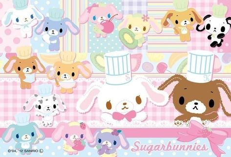 Sugarbunnies Sanrio, Charmmy Kitty, Images Kawaii, Kawaii Core, Cute Poster, Rilakkuma, Hello Kitty Wallpaper, Sanrio Characters, Room Posters