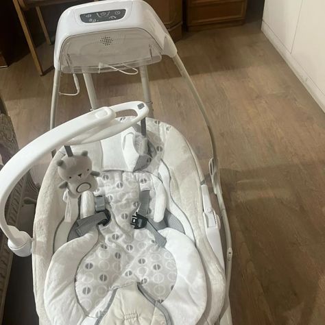 ✨ Gently Soothe Your Little One with the INGENUITY Glider Swinger & Rocker ✨ 👶 Electric Swing - Perfect for Babies Aged 0-12 Months 💎 Premium Quality in Elegant Grey 🛒 Purchased April 2024, Barely Used (Just 3-4 Days!) Tap The Link In Bio #IngenuitySwing #BabyGlider #ElectricRocker #NewbornEssentials #BabySwing #GentleSway #BabyComfort #GreyGlider #BabyGear #BabyProducts#Pyarababy Baby Glider, Baby Rocking Chair, Baby Swings, Newborn Essentials, Baby Comforter, April 2024, Baby Gear, New Moms, Little One