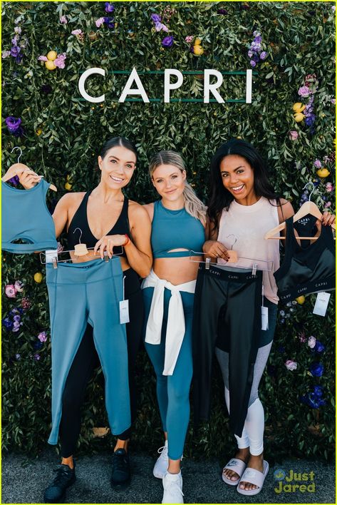 Whitney Carson, Jenna Johnson, Witney Carson, Fitness Event, Thursday Afternoon, Reigning Champ, Launch Event, Dance Fashion, Dancing With The Stars