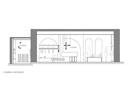 Section Drawing Architecture, Retail Store Layout, Store Plan, Architecture Design Process, Interior Architecture Drawing, Interior Design Presentation, Home Goods Store, Architecture Concept Diagram, Architecture Sketchbook