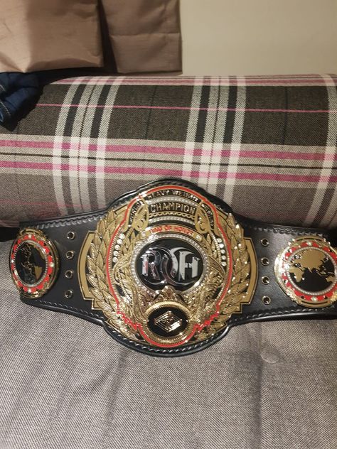 Indie Wrestling, Belts Aesthetic, Wrestling Belt, Wrestling Belts, Ring Of Honor, World Heavyweight Championship, Pro Wrestler, Grand Slam, Professional Wrestling