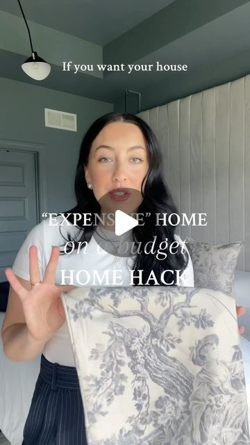 Megan Olivotti-Krehbiel | A House To Homey on Instagram: "A lil’ update to my fav home hack a year later! Still a staple, just one major swap.

Pillow case & down alternative pillow insert can both be found on my Amazon storefront in the “as seen on TikTok/IG” folder.

#homehacks #pillowhack #homedesign #homeonabudget #homedecor" Diy Throw Pillow Insert, Pillow Hacks, Diy Throw Pillows, Throw Pillow Inserts, Amazon Storefront, Best Pillow, Home Hacks, A House, Store Fronts