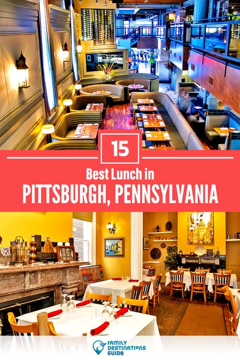 Pittsburgh Food, Pittsburgh Restaurants, Visit Pittsburgh, Gettysburg Pennsylvania, Best Italian Restaurants, Pennsylvania Travel, Fancy Restaurants, Dinner Restaurants, Family Destinations