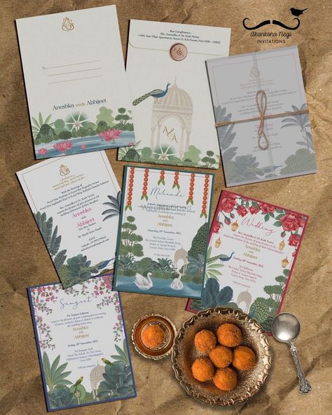 Elegant Wedding Invitations Classy, Luxury Wedding Invitations Box, Designer Wedding Invitations, Modern Indian Wedding Invitations, Jaipur Wedding, Cards Photography, Dancing Wedding, Instagram Comments, Digital Wedding Invitations Templates