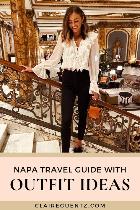 Napa Chic Outfit, Napa In Fall Outfit, Napa In Winter Outfits, Napa Chic, Napa Winery Outfit Spring, Napa Outfit September, Winter In Napa Outfit, Napa Dinner Outfit, Napa Outfit Ideas