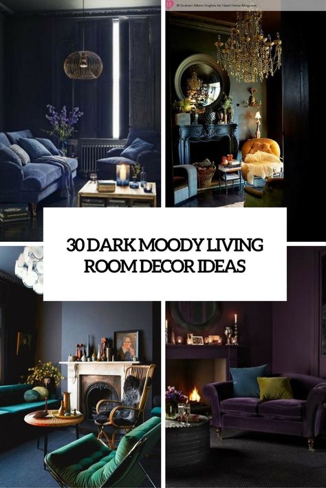 Jewel Coloured Living Room, Simple Wooden Bed Design, Dark Living Room Decor, Dark Moody Living Room, Jewel Tone Living Room, Gothic Living Room, Jewel Colours, Small Sunroom, Moody Living Room