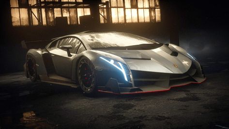 Lamborghini Veneno  Need for Speed Rivals Need For Speed Rivals, Scream Ghostface, Lamborghini Veneno, Need For Speed, Racing Games, Supercars, Lamborghini, My Images, Scream