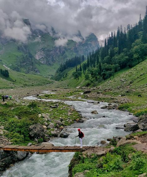 Himalayas on Instagram: “✔ Instagram Photo by @travelwithpokiee Hampta Pass , Himachal Pradesh, India. #himalayasin” Fantasy Places, Himachal Pradesh, Elba, Dream Destinations, Travel Aesthetic, Wonderful Places, Land Scape, Travel Fun, Cool Places To Visit