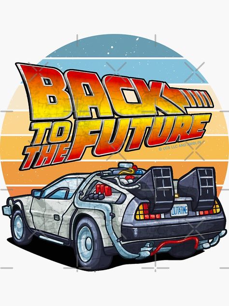 Back To The Future Crafts, Back To The Future Car Drawing, Back To The Future Drawing, Back To The Future Car, Delorean Back To The Future, Back To The Future Party, Subscription Box Ideas, Gs Logo, Dmc Delorean