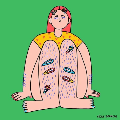 Beauty Stereotypes Art, Beauty Standards Illustration, Beauty Standards Art, Beauty Standards Art Body Image, Body Hair Positivity Art, Woman Illustration Body Positivity, Body Illustration, Female Illustration, Illustration Challenge