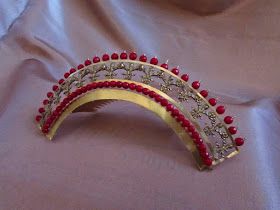 Mistress of Disguise: How to Make Regency Diadems Beetle Wings, Regency Gown, Jewlery Necklace, Regency Era Fashion, Beautiful Tiaras, Christmas Craft Projects, Regency Fashion, Down The Rabbit Hole, Historical Jewellery