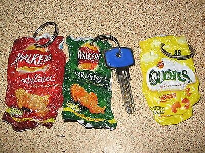 I had a few of these as a kid! Put crisp packet in the oven to shrink then cool to harden and use as a keyring. @zaza11 you ever do this? Shrinking Crisp Packets, Crisp Sandwich, Rubbish Art, Crisp Packet, Sandwich Day, 80s Childhood, Shrink Film, Mcdonalds Toys, Holiday Club