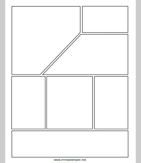 Comic Strip Design Ideas, Comic Book Squares, How To Draw A Comic Strip, Manga Paper Template, Comic Book Drawing Ideas, Graphic Novel Layout Template, Comic Page Template, 8 Panel Comic Layout, Manga Panels Layout