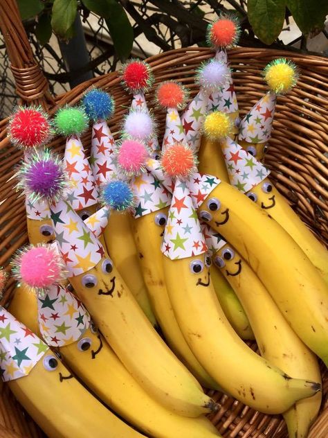 Modern Bathroom Remodel, Warm Scarves, Garden Party Birthday, Go Bananas, Kids Party Food, Remodel Bathroom, Birthday Food, Fun Kids Food, Birthday Diy