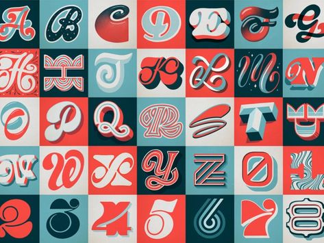 36 Days of Type Lettering Grid 2021 by Loren Klein on Dribbble Lettering Grid, Gcse Graphics, Alphabet Fonts, Days Of Type, Lettering Alphabet Fonts, 36 Days Of Type, Baby Card, Fonts Alphabet, Baby Cards