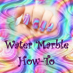 Nail Polish Marbling Crafts, Marble Nails Diy, Marble Nail Polish, Marbled Nails, Marble Nails Tutorial, Black Marble Nails, Nail Polish Marbling, Nails Water, Water Marble Nail Art