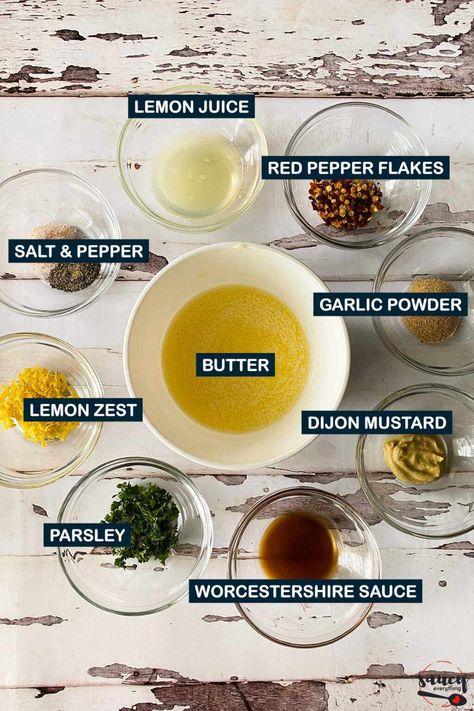 Steak Dipping Sauce, Cowboy Butter Sauce, Cowboy Butter Steak, Easy Sauce Recipes, Steak Butter Recipe, Steak Toppings, Creamy Garlic Parmesan Sauce, Steak Sauce Recipes, Cowboy Butter