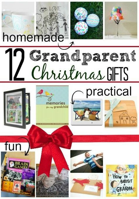 12 Gifts for Grandma and Grandpa -- #9 is so cool! Grandparent Christmas Gifts, Christmas Presents For Grandparents, Practical Christmas Gift, Grandparents Christmas Gifts, Grandparents Christmas, Easy Holidays Crafts, Fun Christmas Activities, Diy Christmas Presents, Gifts For Grandma