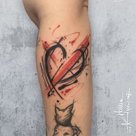 Heart tattoo abstract watercolor graphic tattoo amsterdam Hysteria tattoo Trash Polka Heart Tattoo, Hysteria Tattoo, Abstract Heart Tattoo, Amsterdam Graphic, Real Heart Tattoos, Graphic Tattoos, Sketch Heart, Tattoo Abstract, Black Heart Tattoos