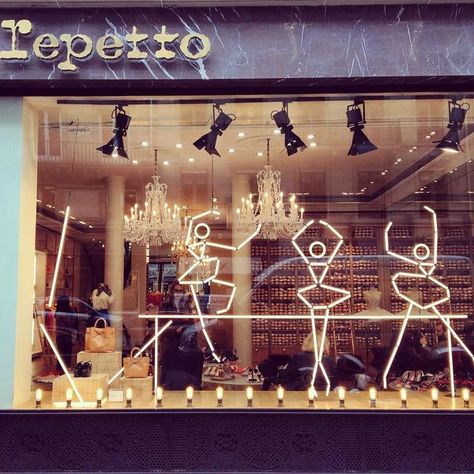 REPETTO,Paris, France, "Ballet enables you to find yourself and lose yourself at the same time", pinned by Ton van der Veer Repetto Paris, Storefront Signage, Store Front Windows, Shop Image, Window Signage, Dance Store, Ballet Studio, Ballet School, Shop Fronts