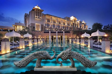 Leela Palace Udaipur, Bill Bensley, Udaipur Wedding, Destination Wedding Cost, Udaipur India, Best Destination Wedding, Most Luxurious Hotels, Natural Design, Water Element